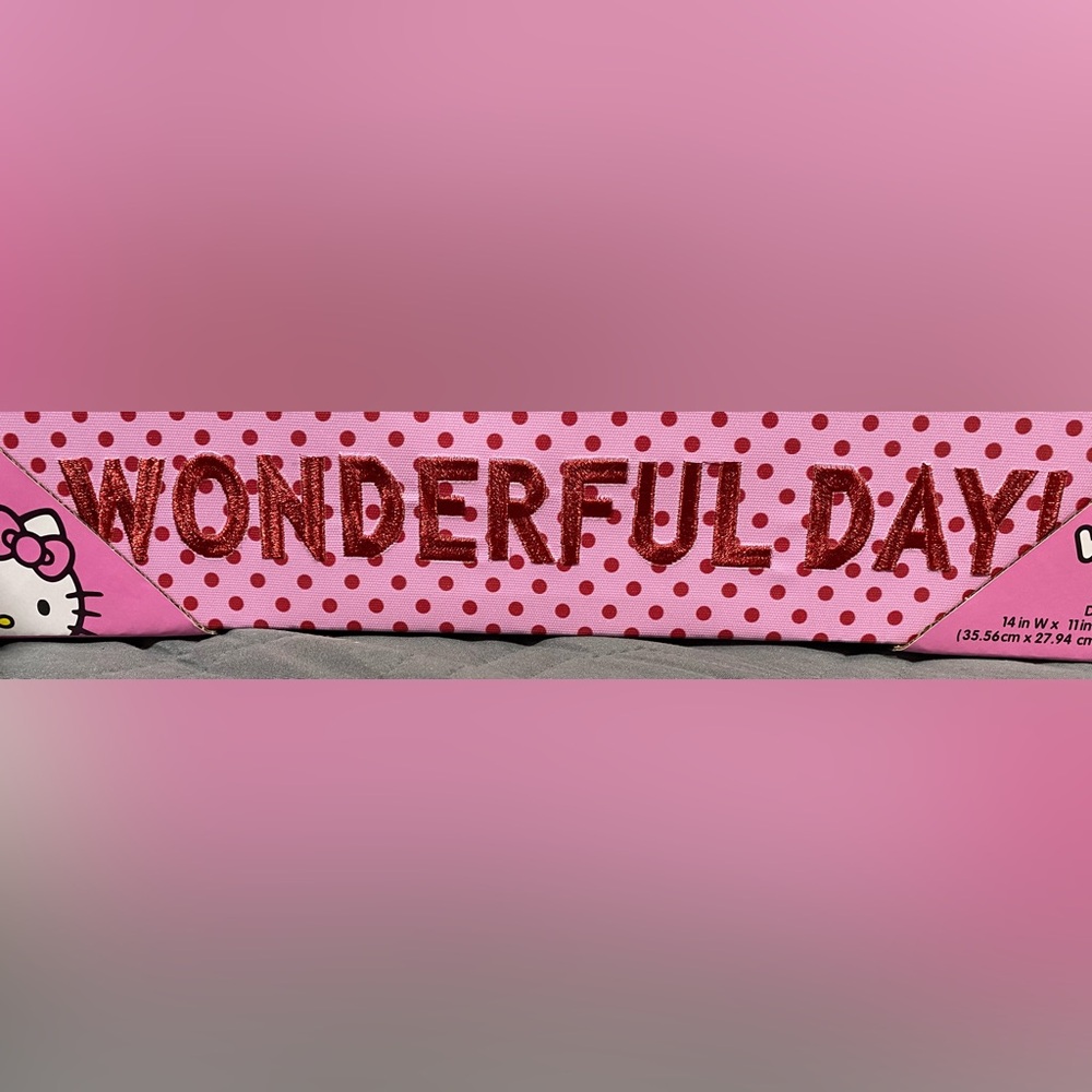 Hello Kitty Wall Art Canvas - Wonderful Day! - Picture 9 of 9